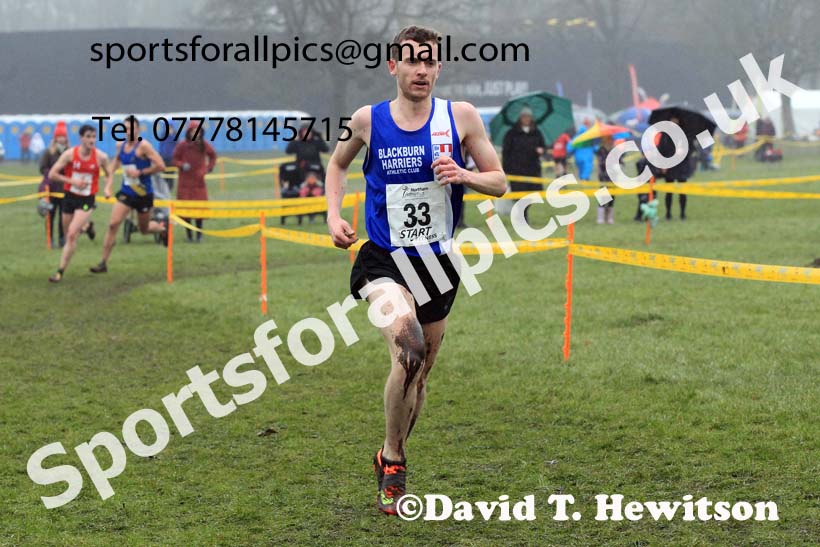 Senior Mens 2023 Northern Cross Country Champs., Witton Park, Blackburn. Photo: David T. Hewitson/Sports for All Pics